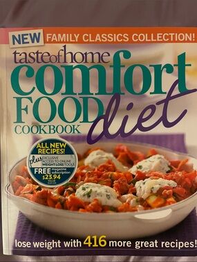 taste of home Comfort Food Diet Cookbook -